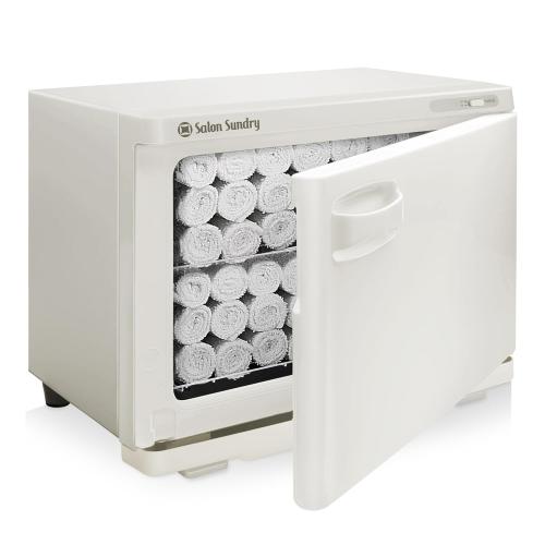 Salon Sundry Professional High Capacity Hot Towel Warmer Cabinet - Facial Spa and Salon Equipment - White