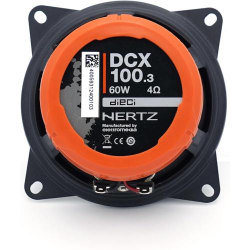 Hertz Dieci Series DCX-1003 4 Two-Way Coaxial Speakers - Pair