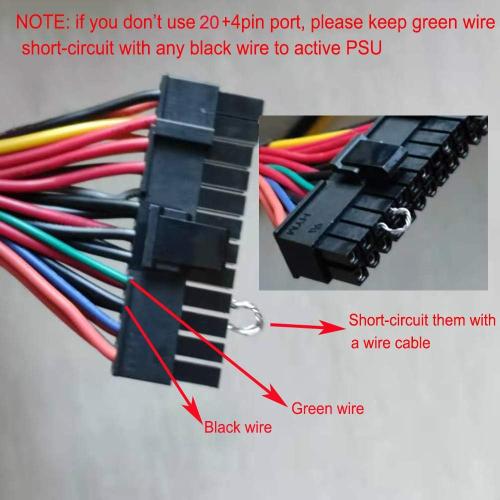 HVVH 20 4 Pin Silent Noise Reduction Miner/PC GPU ATX 1600W Power Supply 87 Plus Gold Designed for US Voltage 110V 1600w Mining ETH PSU Max Support 8 Graphics with 1.5m US Plug Adapter Cable