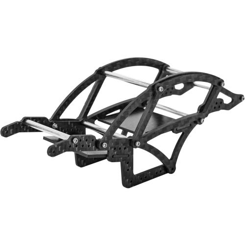 INJORA Kangaroo Carbon Fiber Chassis Frame Kit for SCX24 Deadbolt JLU C10 Bronco 1/24 RC Crawler Upgrade