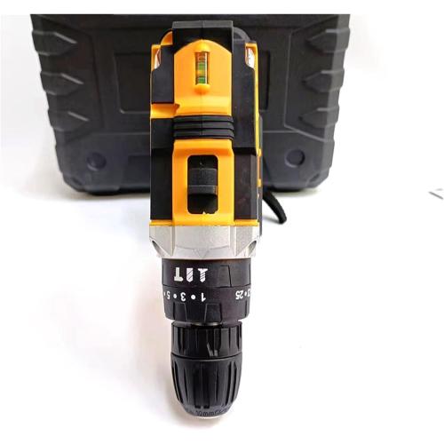 screwdriver For 21V lithium battery impact drill dual speed multifunctional household electric screwdriver repair tools(1 electricity 1 charge)