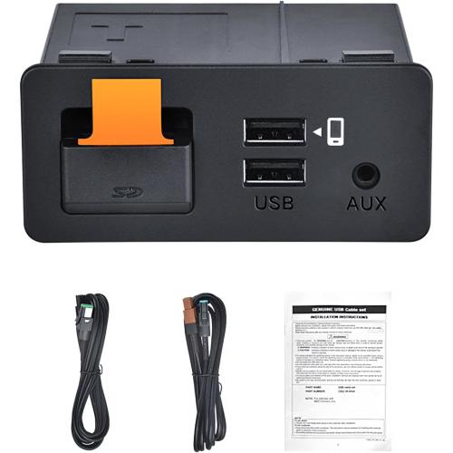 Compatible Mazda CarPlay & Android Auto Upgrade Kit, Compatible with Mazda 2/3/6/CX3/CX5/CX9/MX5 2015-2020, TK78-66-9U0C OEM Hub for MZD Connect System(New Version)