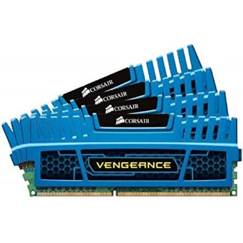 Corsair CMY32GX3M4A 1600C9B Vengeance Blue 32 GB  DDR3 SDRAM Dual Channel Memory Kit 1.50V