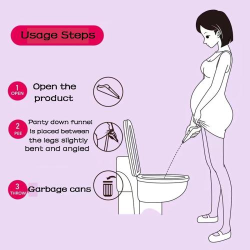 20PC Disposable Pee Funnel for Women, Portable Female Urinal Urination Device, Girl Pee Cup for Standing Up, Pee Funnel for Women Travel, Suitable for Travel, Camping, Hiking, Festivals, and Parties