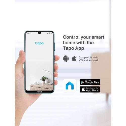 TP-Link Tapo 1080P Indoor Security Camera for Baby Monitor, Dog Camera w/Motion Detection, 2-Way Audio Siren, Night Vision, Cloud & SD Card Storage, Works w/Alexa & Google Home (Tapo C100)