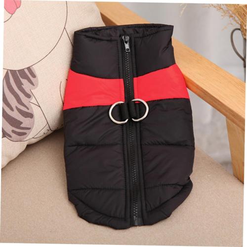 Dog Ski Vest for Winter Warm Padded Coat for Small and Large Dogs Cozy Winter Easy and Off for Cold Weather Activities