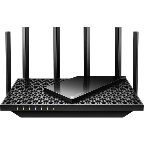 TP-Link AXE5400 Tri-Band WiFi 6E Router (Archer AXE75), 2025 PCMag Editors' Choice, Gigabit Internet for Gaming & Streaming, New 6GHz Band, 160MHz, OneMesh, Quad-Core CPU, VPN & WPA3 Security