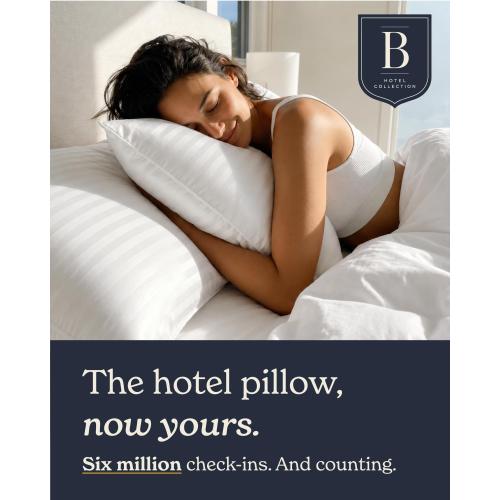 Beckham Hotel Collection Bed Pillows Standard/Queen Size Set of 2