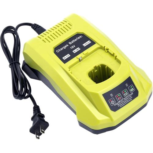 18-Volt P117 Rapid Charger Replace for Ryobi 12V-18V Battery One  Lithium-Ion/NiCad/NiMh Battery P102 P108 P189 P197 P103 P105 P107 P190 P191 PBP002 PBP005