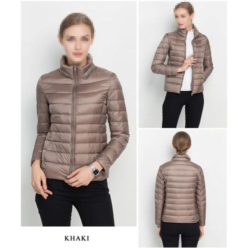 Size 4XL Women's Autumn Winter Jackets Cropped Jackets Down Jackets Packable Lightweight Tops