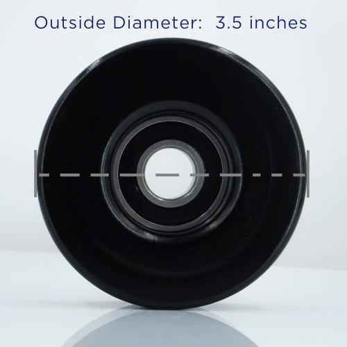 Belt Idler Pulley, 38001 Belt Tensioner Pulley Compatible with Select Ford, Toyota, GMC, Chevrolet, etc Models. Automotive Replacement Idler Pulleys by KeeRoarin