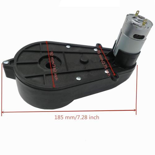 weelye 2Pcs 12V 40000RPM High Speed RS550 Drive Motor Gearbox,Replacement for Children ´s Riding Jeep SUV Car Electric Vehicles,Aperture 1.2cm