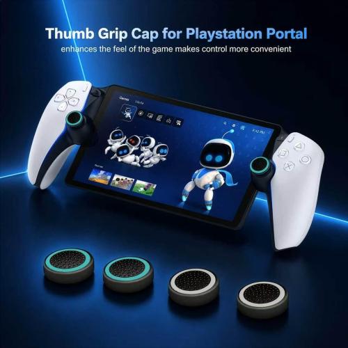 2-Pack Joystick Replacement Kit for PlayStation Portal PS Portal Console/PS5 VR2,Analog Thumb Stick Repair Hall Effect Joystick for PS5 Portal/PSVR2 Controller(Left and Right Joystick)