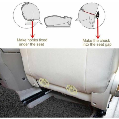 Big Ant Breathable Car Seat Cover 1Pack PU Leather Car Seat Cushion Pad Fit for Car and Office Chair (Black)