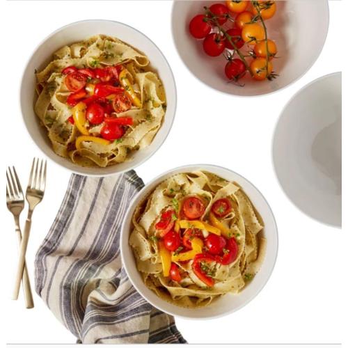 Set of 4 White All-Purpose Bowls – Versatile Serving & Dining Bowls for Everyday Use