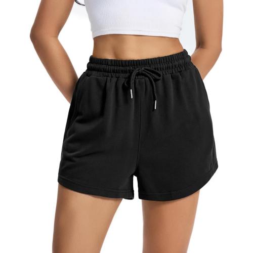 SIZE SMALL Auriviz Women's Sweat Shorts Comfy Lounge Running Shorts Gym Summer Casual High Waisted Athletic Shorts with Pockets