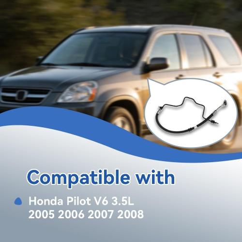 53713-S9V-A01 92163 Power Steering Pressure Line Hose Assembly Replacement Compatible with Honda Pilot V6 3.5L 2005 2006 2007 2008
