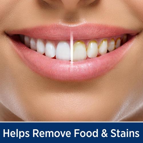 Ontel Miracle Smile Water Flosser for Teeth&Gum Health, Unique H-Shaped Flossing Head&4 Water Jets, Cordless Water Flosser Features 360° Cleaning&3 Pressure Modes, USB Rechargeable Dental Floss, White