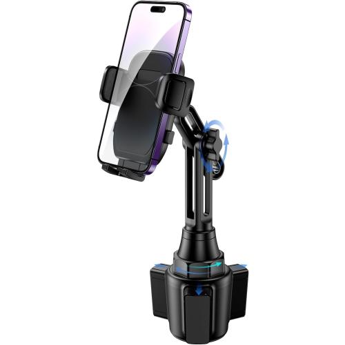 Cup Phone Holder for Car, [Upgraded Version]Universal Car Cell Phone Holder