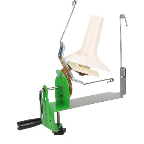 Manual Yarn Winder, Hand Crank Yarn Ball Winder with Improved Stability Spinner Manual Yarn Winder for Yarn Shops Craft Studios Fiber Arts Wool Knitting