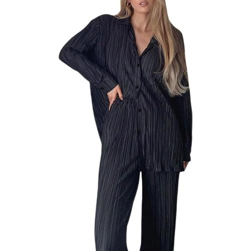 NUFIWI Women Medium Y2K 2 Piece Pants Set Oversized Floral Printed Button Down Shirt High Waist Pants Outfits Summer Streetwear