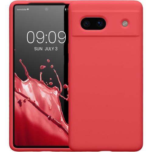 kwmobile Case Compatible with Google Pixel 7a Case - TPU Silicone Phone Cover with Soft Finish - Dolce Vita
