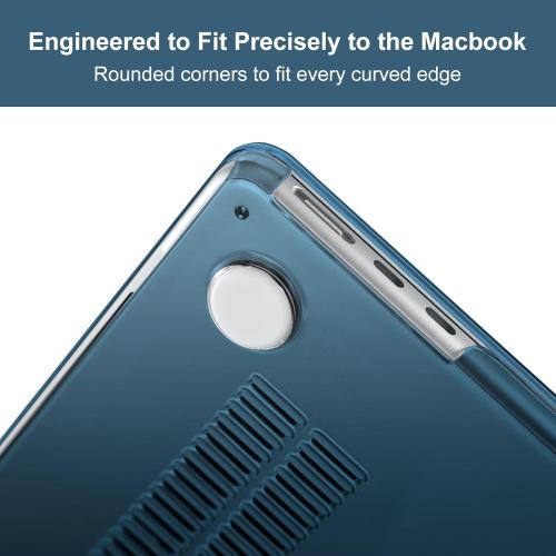 EooCoo Case Compatible with MacBook Air 13 inch M4 2025 2024 2023 2022 M3 M2 A3240 A3113 A2681, Green Air 13.6 Laptop Hard Shell Case   Keyboard Skin Cover   Screen Protector, Forest Green