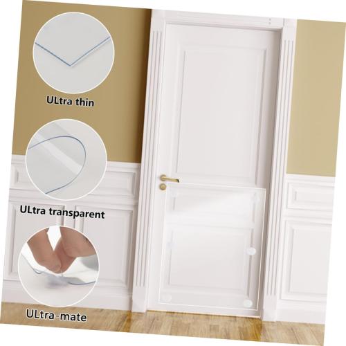 PET Door Scratch Shield Protector Heavy Duty Wall and Door Guard Cover Flexible Scratch Protection for Pets (45 x 120cm)