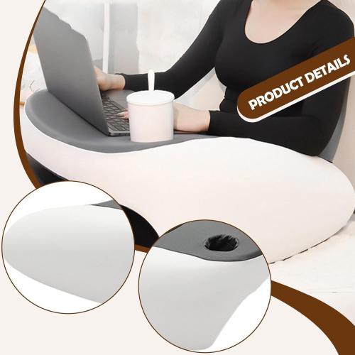 Pillow Reading Pillow Birthday Gift with Removable Cover Large Arm Rest Memory Foam for Bedroom Sitting in Bed Dorm