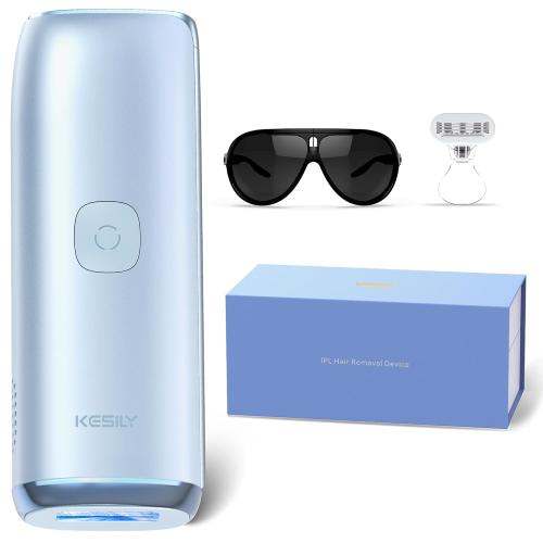 Laser Hair Removal for Women, IPL Laser Hair Removal Device, Painless Hair Remover at Home with Sapphire Ice-Cooling, Long-Lasting Hair Reduction in 3 Weeks for Face Body Bikini, Gifts for Women Her