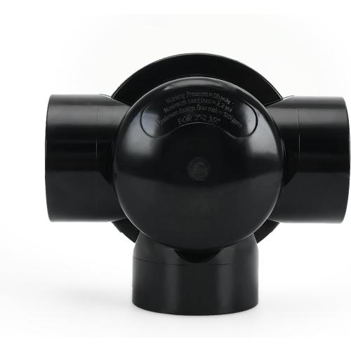 4717 3 Port 2 to 2-1/2-Inch Positive Seal NeverLube Valve Compatible with Jandy, 3 Way Diverter Valve Suitable for Ground Pool, Tub & Spa System