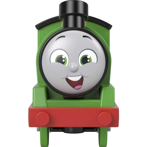 Thomas & Friends Motorized Toy Train Percy Battery-Powered Engine with Tender for Pretend Play Preschool Kids Ages 3  Years​