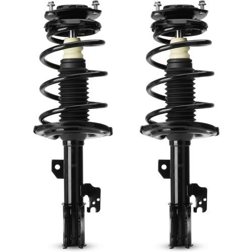 Front Struts Shocks w/Coil Springs for 2004 2005 2006 Toyota Camry/Toyota Solara/Lexus ES330 (Exc. Adaptive Variable Suspension), Strut Shock Absorbers Assembly (Fits 172205 172206)