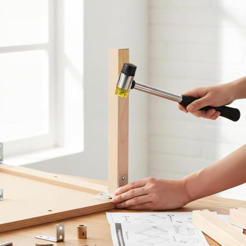 Rubber Hammer Small Plastic Mallet: Jewelry hammer Small rubber mallet Plastic hammers Soft hammers for use with jewelry, handicrafts, furniture assembly, etc.(25MM)