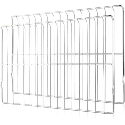 Range Standard Oven Racks MHL63411403 for LG Range Ovens, Stainless Steel Oven Shelf Rack Replacement Part, 24.7'' Wide x16.2'' Deep