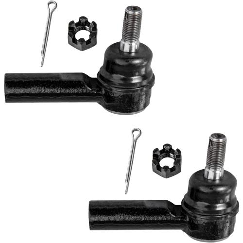 Detroit Axle - Rack & Pinion Kit for 1993-2002 Toyota Corolla Geo Chevy Prizm, Power Steering Rack & Pinion Assembly, 2 Outer Tie Rod Ends Replacement