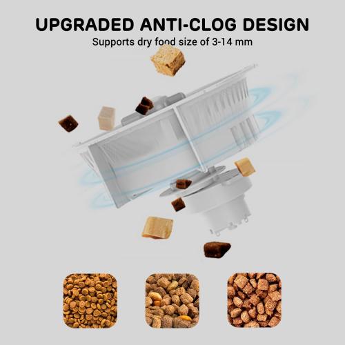 iPettie FW54 5G/2.4GHz WiFi Automatic Feeder and Waterer 2-in-1 Set for Pets, 300 oz Large Capacity for 2 Weeks, Perfect for Working Parents