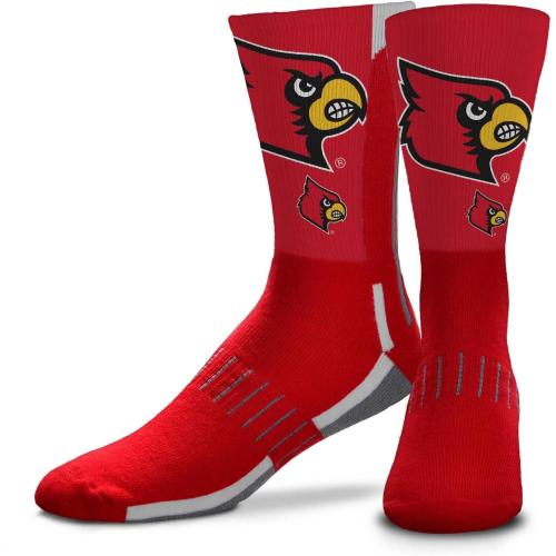 2 Pack Size LG For Bare Feet NCAA Adult State and University Crew Socks - Polyester blend - Unisex - High-performance socks provide
