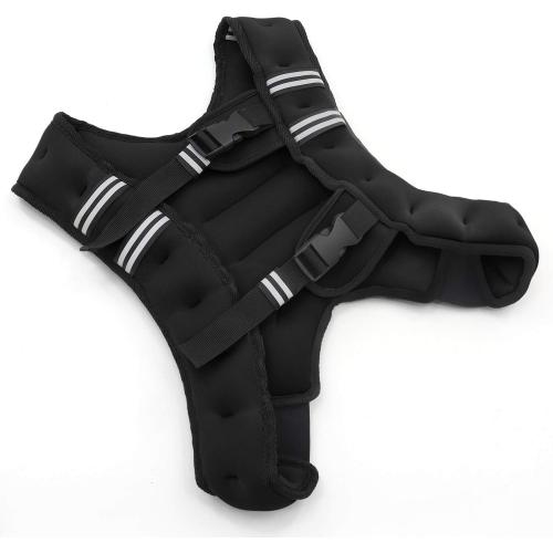 Zelus Weighted Vest Workout Equipment, 11lbs/18lbs Body Weight Vest for Men, Women, Strength Training, Running, Fitness, Muscle Building, Weight Loss, Weight lifting - set of 2