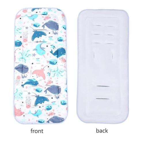 Baby Seat Pad Cotton Baby Seat Liner for Stroller Car Seat Thick Cushion for Newborns Infants and Toddlers Comfortable Soft Child Cart Mat Dining Chair Rocking Chair Cushion