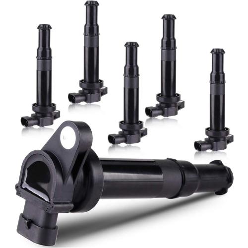 Ignition Coil Compatible with 2007-2009 for Hyundai for Santa Fe 2006-2007 for Kia for Optima Ignition Coil Coils Pack Replace OE UF554 UF-554 5C1782 27301-3E100 C17252