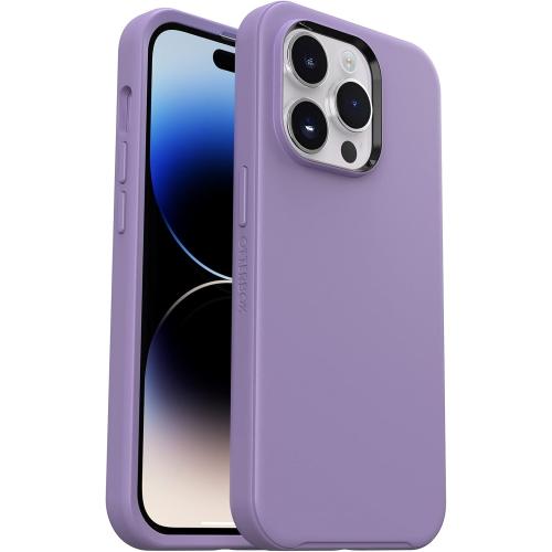 OtterBox iPhone 14 Pro (ONLY) Symmetry Series  Case - You Lilac IT (Purple), Ultra-Sleek, Snaps to MagSafe, Raised Edges Protect Camera & Screen