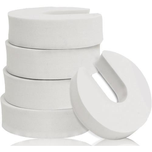 [8 Pack] BYETOO Door Finger Pinch Guards,Baby Proof Door Slam Stopper,Protect Child Fingers with Soft Foam Guard,Prevent Finger Pinch Injuries,Slamming Door,Child or Pet from Getting Locked in Room