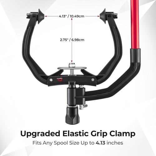 Piscifun Speed X Fishing Line Spool with Unwinding Function No Twist Line with Adjustable Aluminium Handle for Spinning Reel, Bait Reel and Spincast Reel