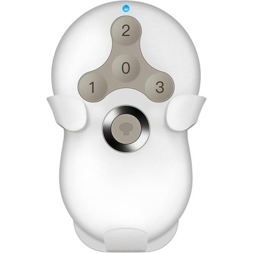 Ceiling Fan Remote Control Replacement for Hunter, Compatible with Hunter Remote 99122/99123, 3 Speed, Light Dimmer, 434MHz, Easy to Set with Mount Holder, Remote only - Receiver Not Included