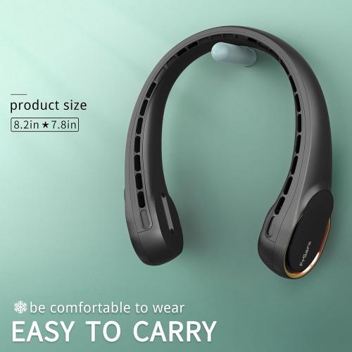 FrSara Portable Fan,Personal Neck Fans that Blow Cold Air,Upgraded 4000mAh
