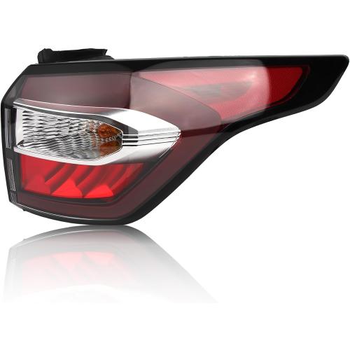 Tail Light Compatible with 2017 2018 Ford Escape S,SE,SEL,Titanium, Rear Taillights with Bulb and Harness, Right Passenger Side Tail lamp Assembly OE: GJ5Z13404C