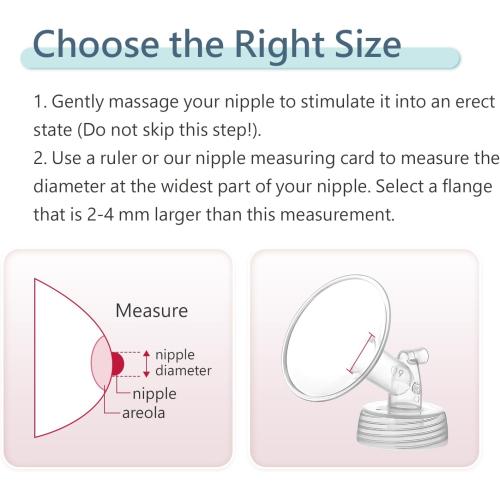 Pump Parts Compatible with Spectra S1/S2/9 Plus, Not Original Accessories, Full Set Replacements Include 18mm Flanges, Duckbill Valves, Backflow Protectors, Tubings and Bottles
