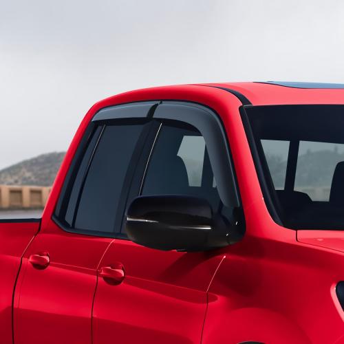 Voron Glass Tape-on Extra Durable Rain Guards for Honda Ridgeline 2017-2025, Window Deflectors, Vent Window Visors, 4 Pieces - 100527
