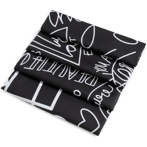 Miytal Quote You Are Inspirational Wall Tapestry, Positive Saying Wall Art Wall Hanging Black Aesthetic Tapestry for Teen Girl Bedroom Dorm 51.2 x 59.1 Inches - Black